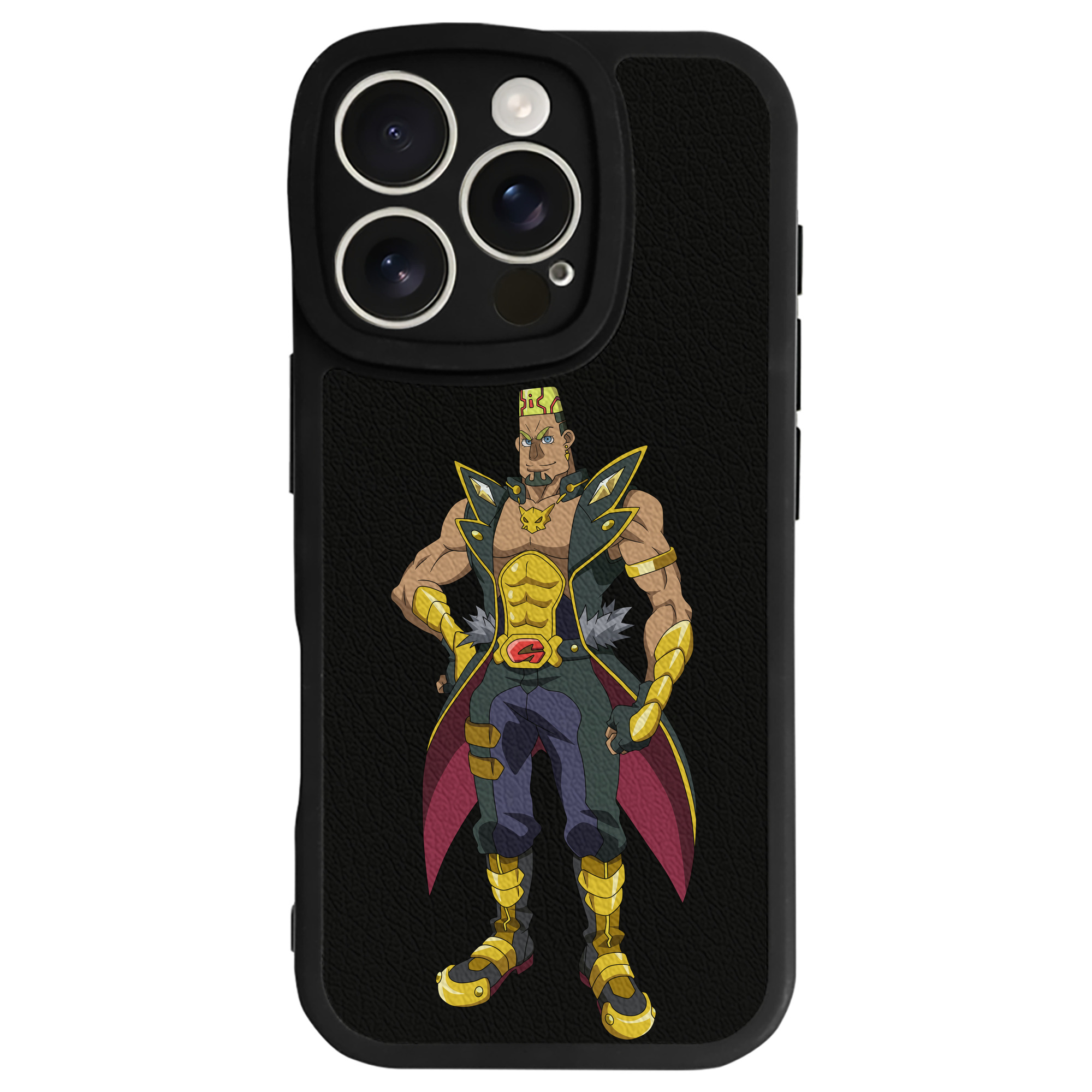 遊☆戯☆王 Yu-Gi-Oh! 【iPhone 16シリーズ対応】シリコンスマホケース（レザー調） 材質：シリコン
